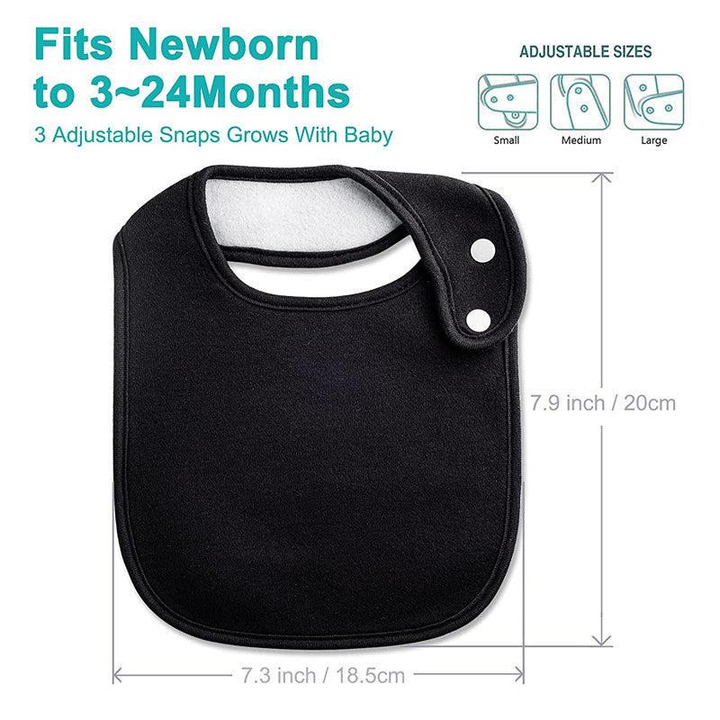 Multifunktionelles Baby-Lätzchen aus Baumwolle mit Tasche und Sabbertuch