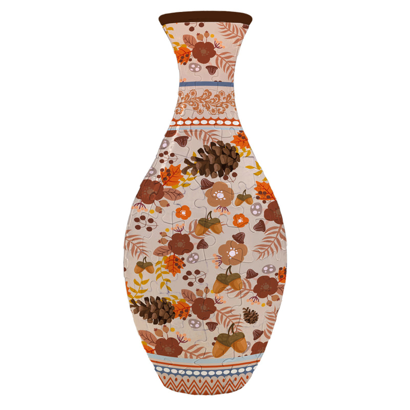 Vaso Puzzle 3D DIY Decoração de Sala de Estar Casa