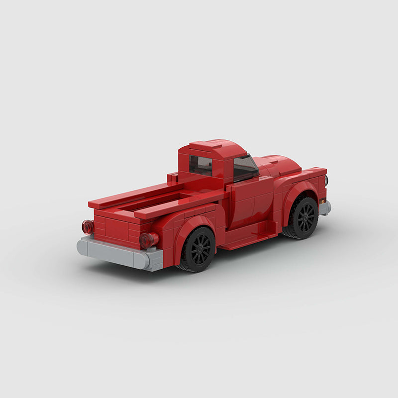 Small Particle Building Block Pickup Truck Children's Toys