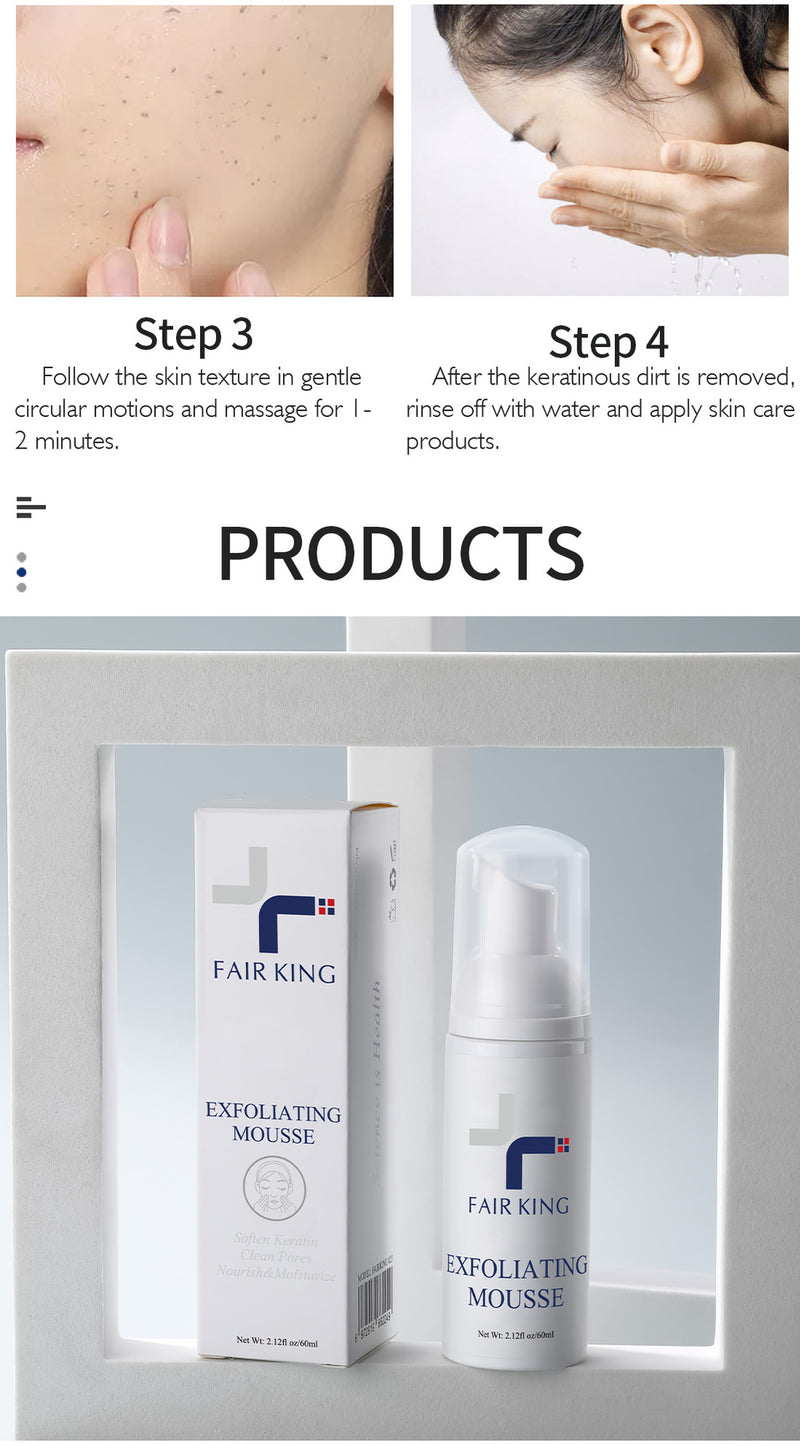Hautpflege 60 ml Peeling-Mousse