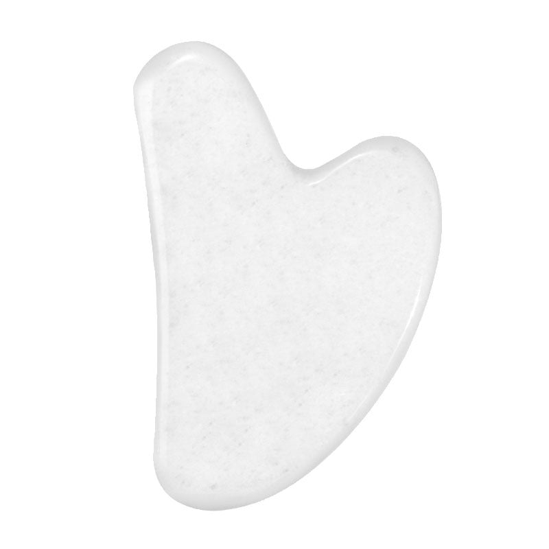 Heart-shaped Crystal Gua Sha Tool For Facial Massage