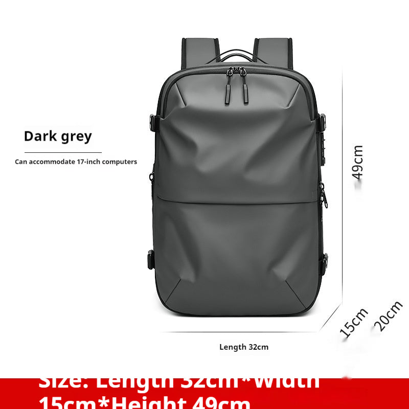 Minimalistischer, multifunktionaler Herren-Reiserucksack mit großem Fassungsvermögen