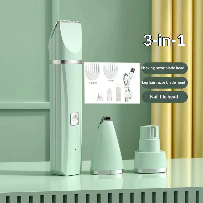 Rechargeable Portable Pet Clipper, Paw Hair Trimmer For Dogs.