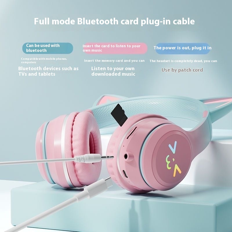 Bluetooth-Headset BT035C mit Farbverlauf