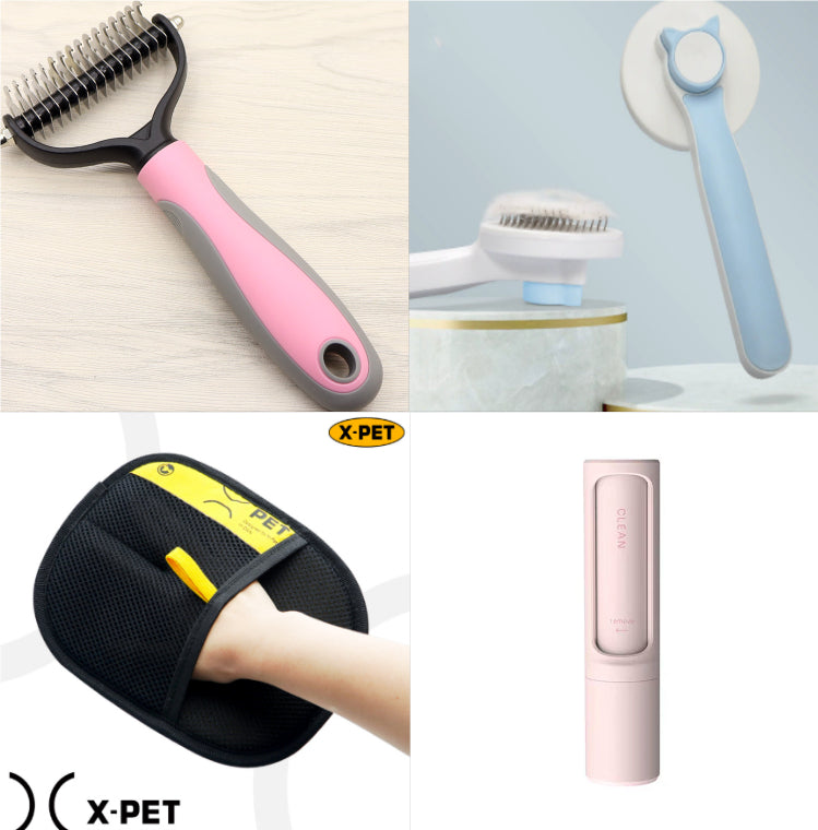 Pet Long-haired Dogknot Comb Double-sided Blade Dog