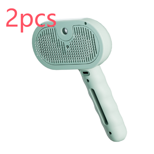 New Chevaroo Horse Steam Brush, Chevaroo 3-in-1 Self-Cleaning Steam Pet Brush For Shedding, Pet Steam Brush, Silicone Bristle Head 360 Rotating Pet Steam Brush