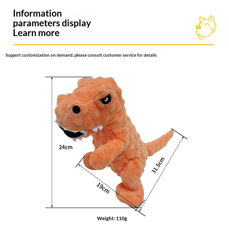 Brinquedo Dentário de Peluche com Papel Crinkle Resistente a Mordidas