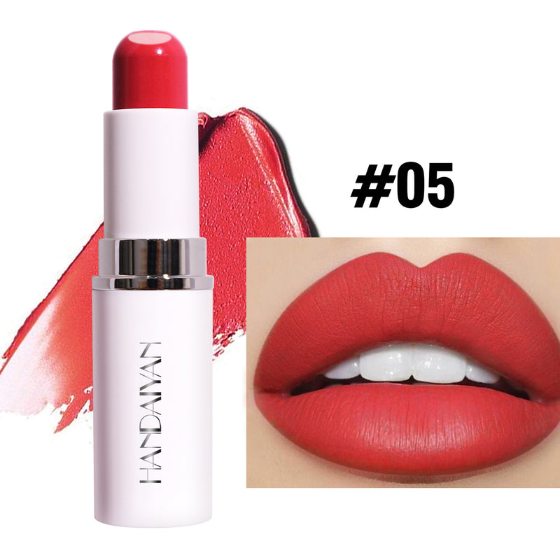 Lippenstift Lippenstift Zwei-in-eins-Sandwich Weiblich Matt Feuchtigkeitsspendend