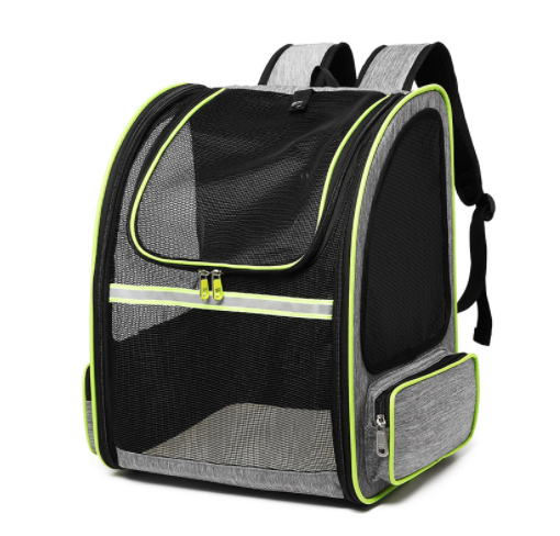 Bolsa para animais de estimação conveniente e respirável de malha completa