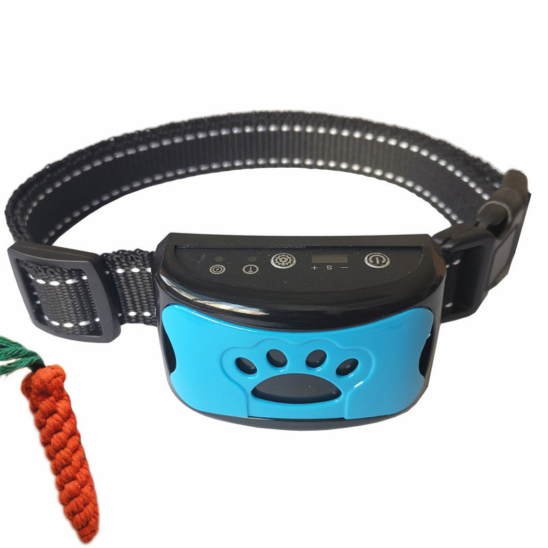 Hundetraining Halsband Wasserdicht Elektrisch Haustier Fernbedienung Wiederaufladbarer Hunde Trainer Bell Stopp Gerät Mit Schock Vibration Ton