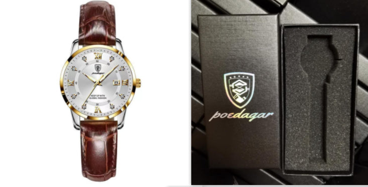 Nouveau Montre pour hommes étanche calendrier lumineux