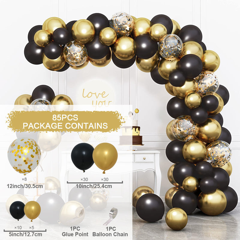 Colorful Latex Birthday Balloon Garland Arch Suit