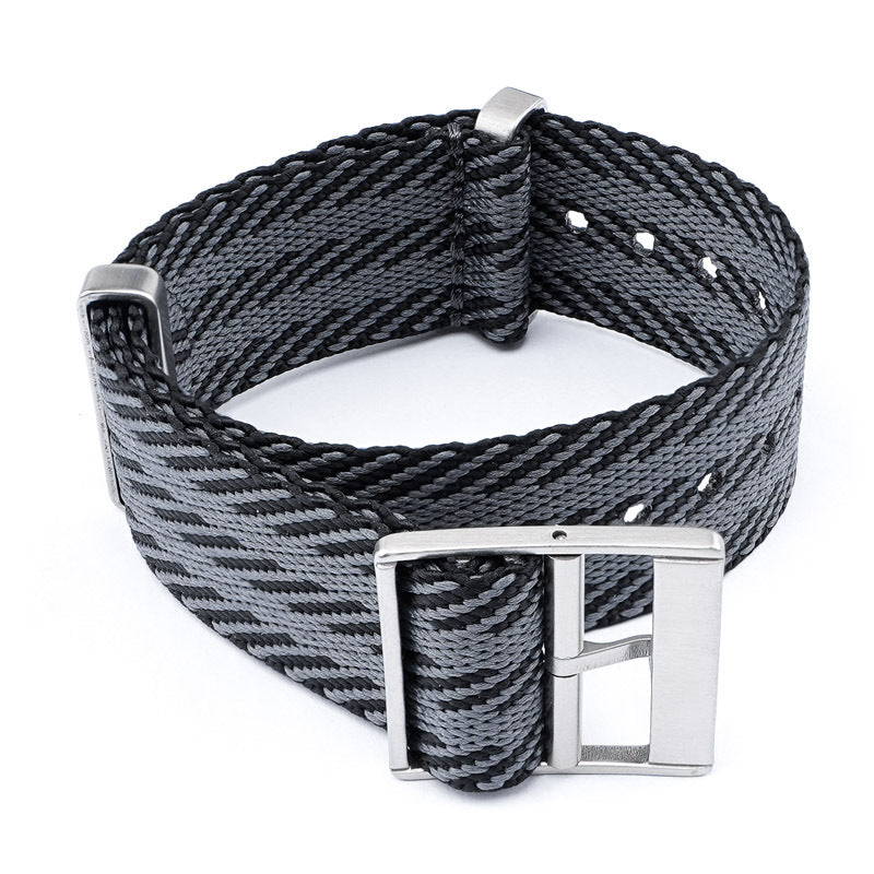 Uhrenarmband aus gewebtem Nylon-Canvas