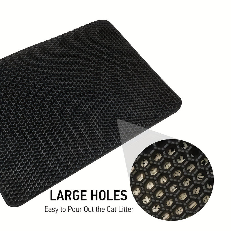Anti Splash EVA Double-layer Cat Litter Mat