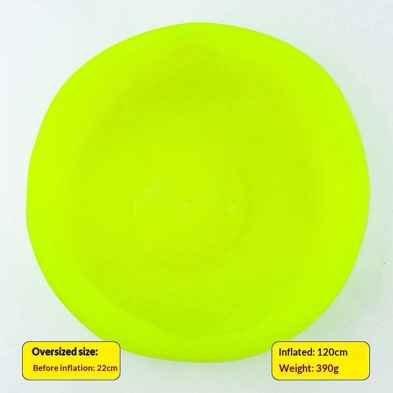 Bubble Ball Summer Water Injection Transparent Bubble Ball TPR Blowing Balloons Children's Super