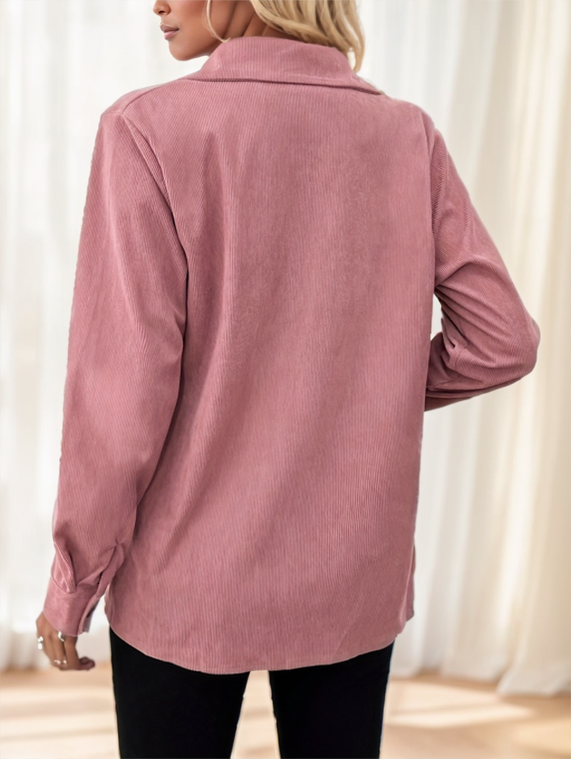 Jacke mit Knopfleiste und Pattentaschen