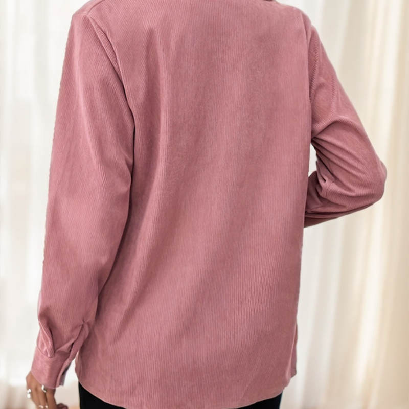 Jacke mit Knopfleiste und Pattentaschen