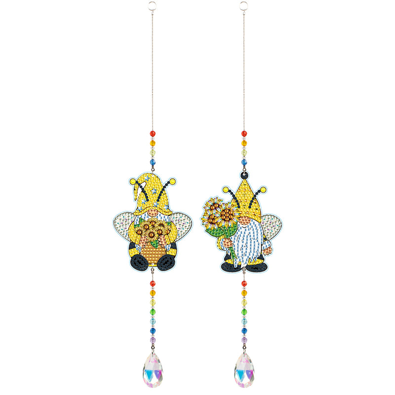DIY Diamond Painting Prismatic Pendant