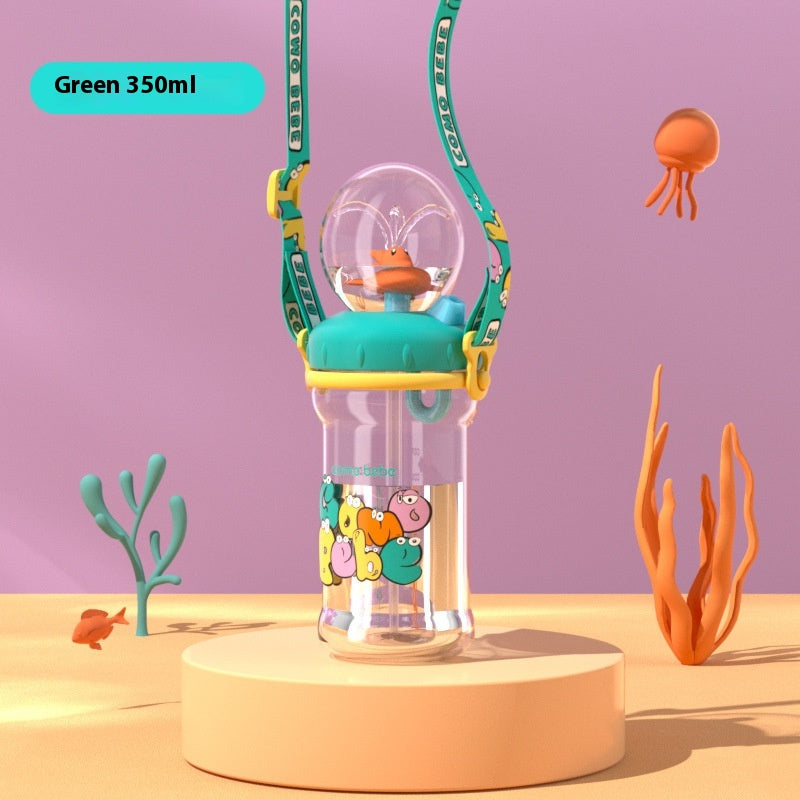 Children's Fun Whale Diving Fountain Cup