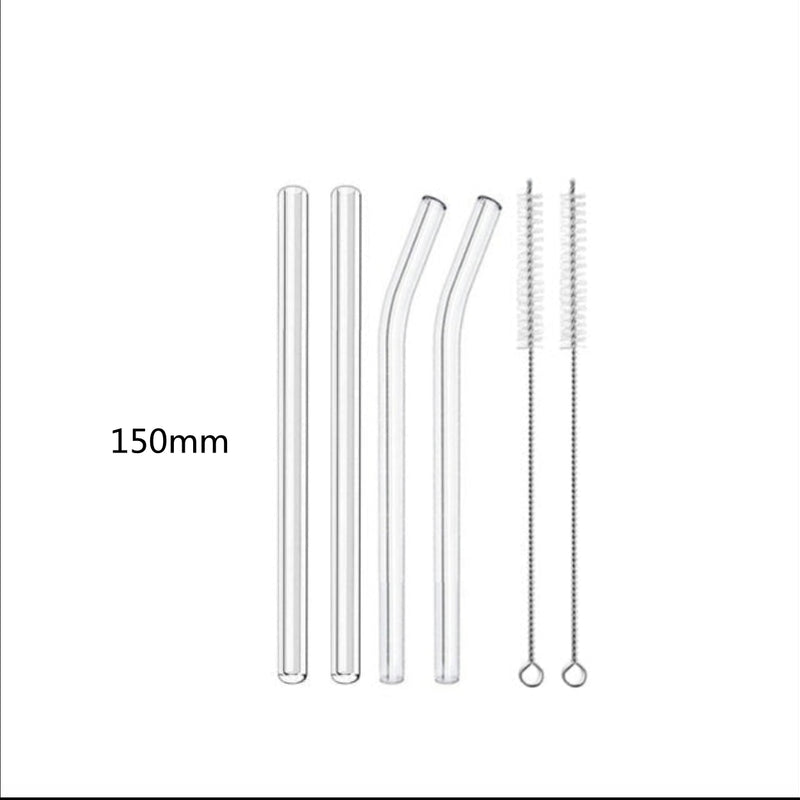 Glass Straws, Pearl Milk Tea Coarse Drinking Straws, Non-disposable Transparent Water Cups, Long Straws