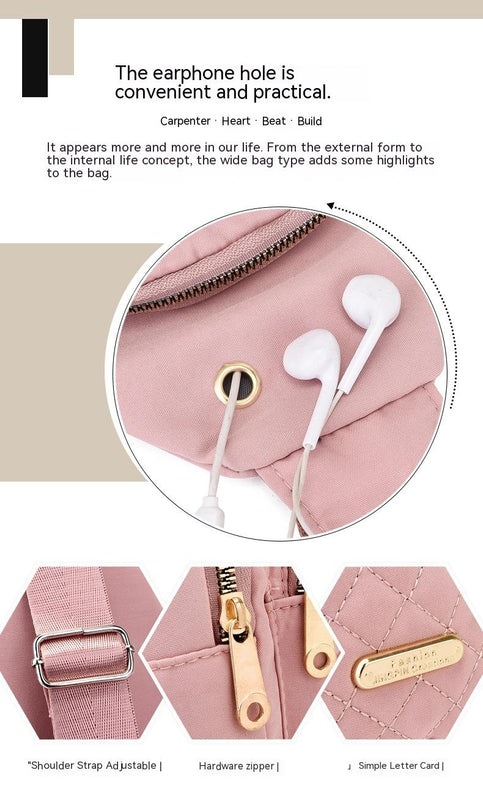 Women's Casual Slanted Chest Bag