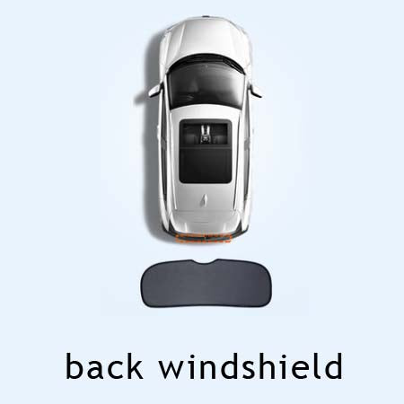 Glass Front Sunshade Privacy Car Curtain