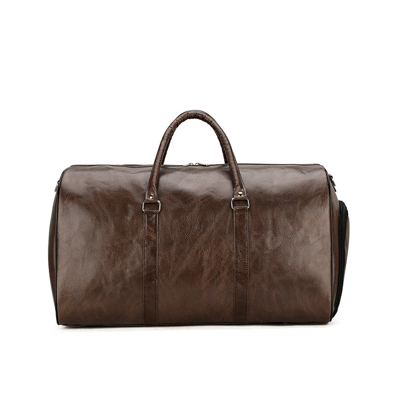 PU Retro-Business-Reisetasche mit großem Fassungsvermögen für Kurztrips