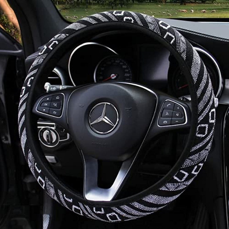 Winter Short Plush Warmth Steering Wheel Non Slip Cover