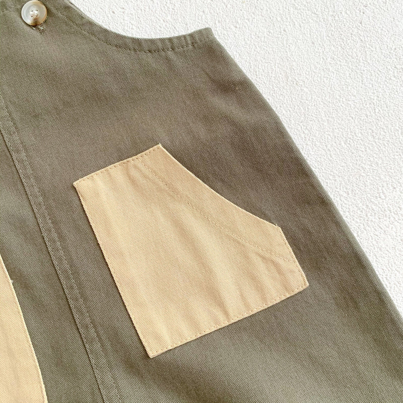 Summer Baby Cotton Strap Pants
