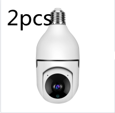 WLAN KAMERA 1080P Glühbirne 4-fach Zoom Kamera E27 Zuhause 5GWiFi Alarm Monitor