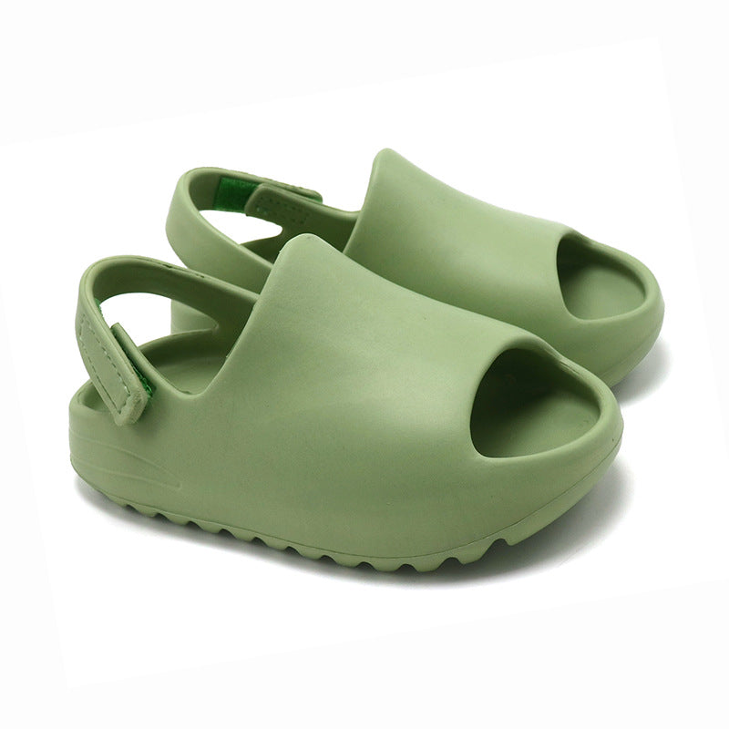 Sommerliche Hausschuhe und Sandalen mit Plateau für Jungen und Mädchen