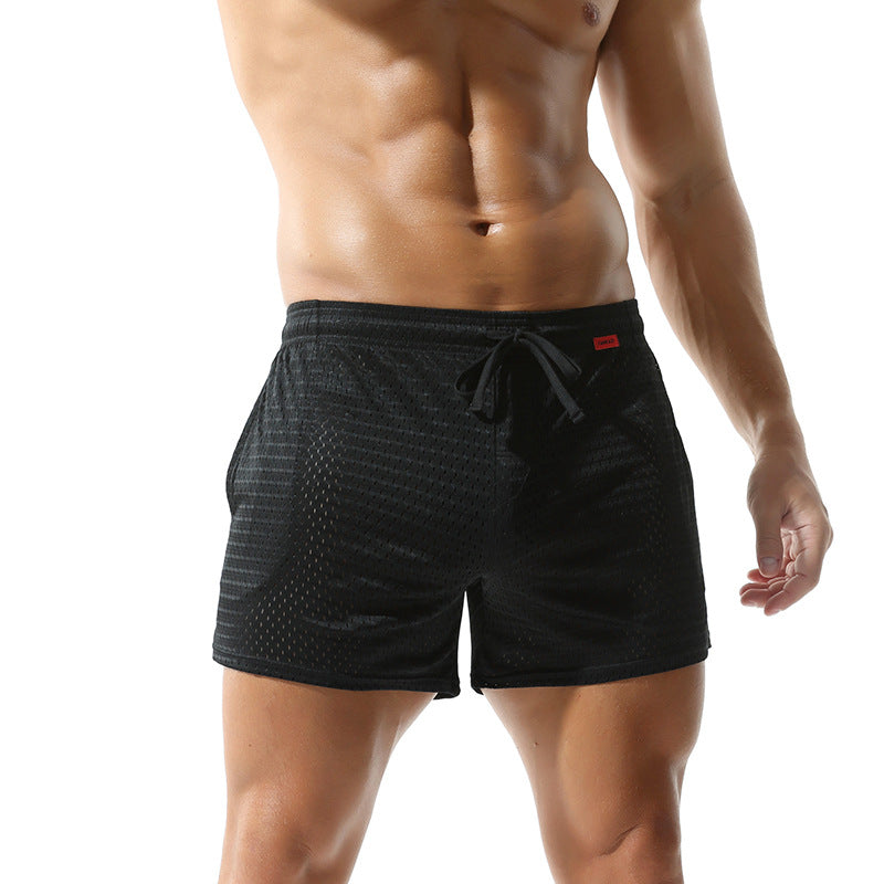 Solid Color Men's Loose Fashion Sport Boxer