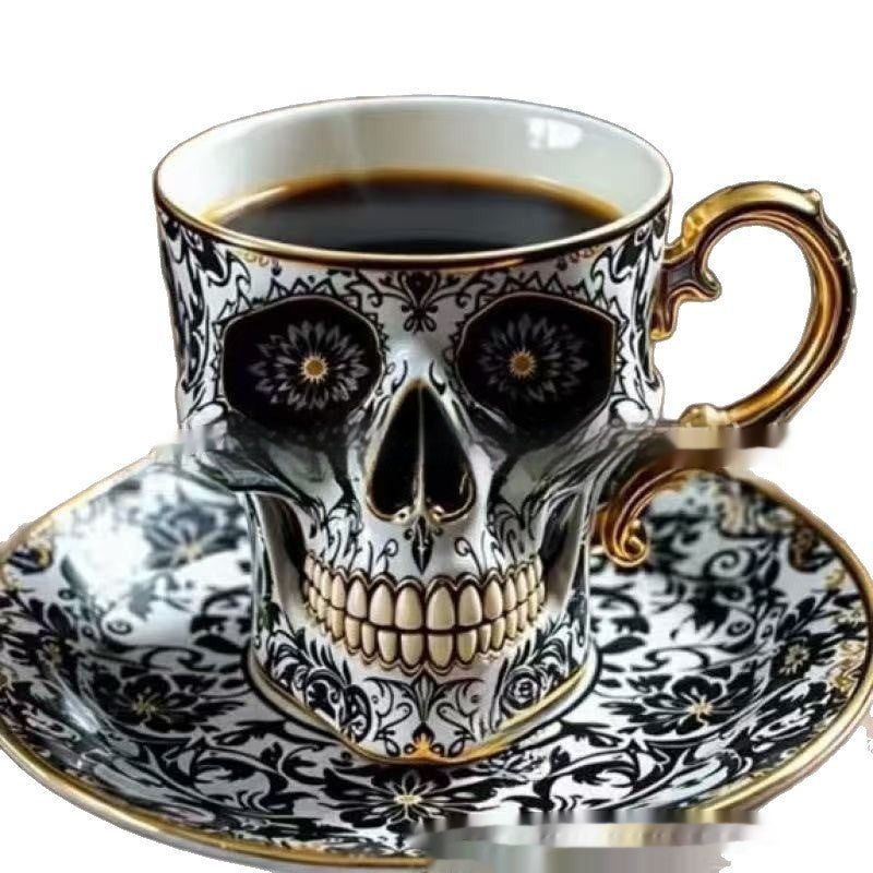 Creative Halloween Cup In Human Skeleton