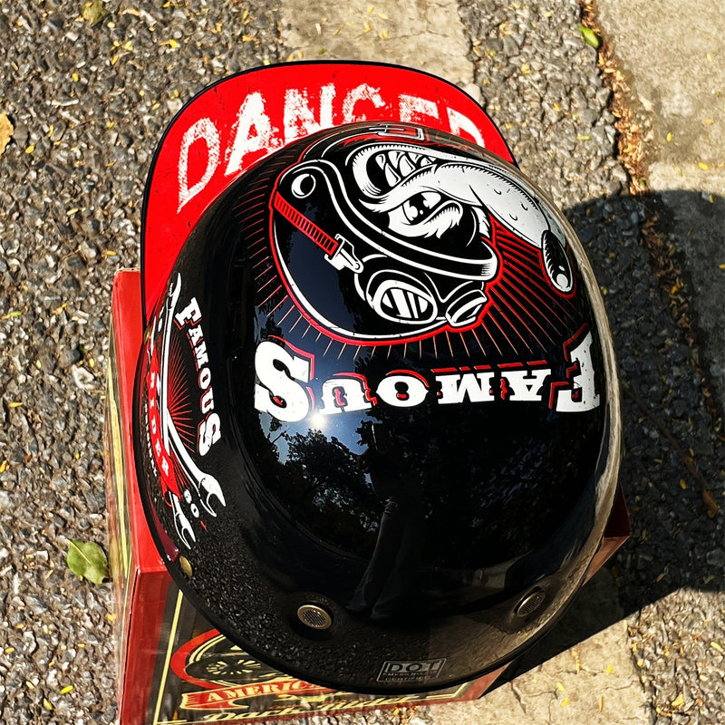 Capacete de motocicleta para homens e mulheres