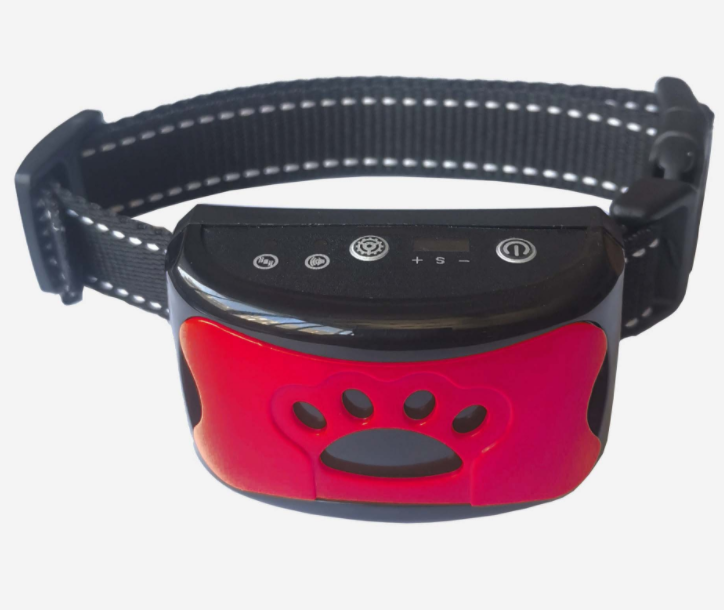 Hundetraining Halsband Wasserdicht Elektrisch Haustier Fernbedienung Wiederaufladbarer Hunde Trainer Bell Stopp Gerät Mit Schock Vibration Ton