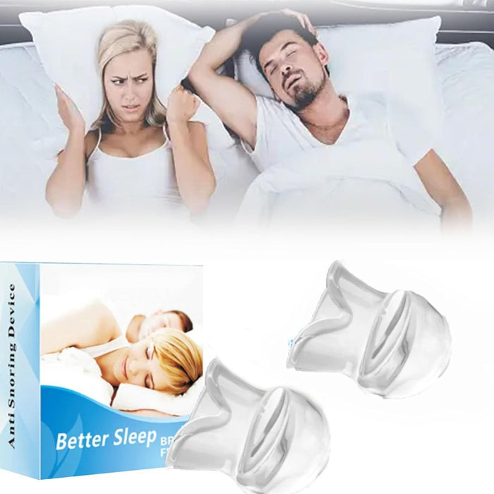 Anti-snoring Device Tongue Case Silicone Anti-snoring Respirator Sleeping Aid Instrument Resistance