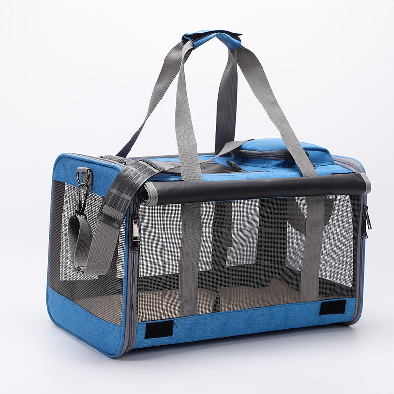 Bolsa portátil de ombro para cachorro e gato para animais de estimação