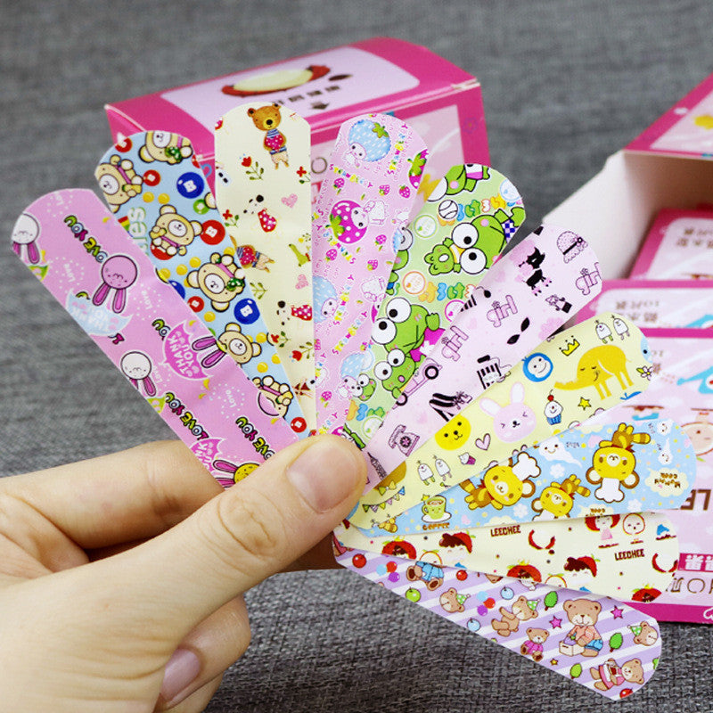 Cartoon Cute Children's Breathable And Waterproof Band-aids