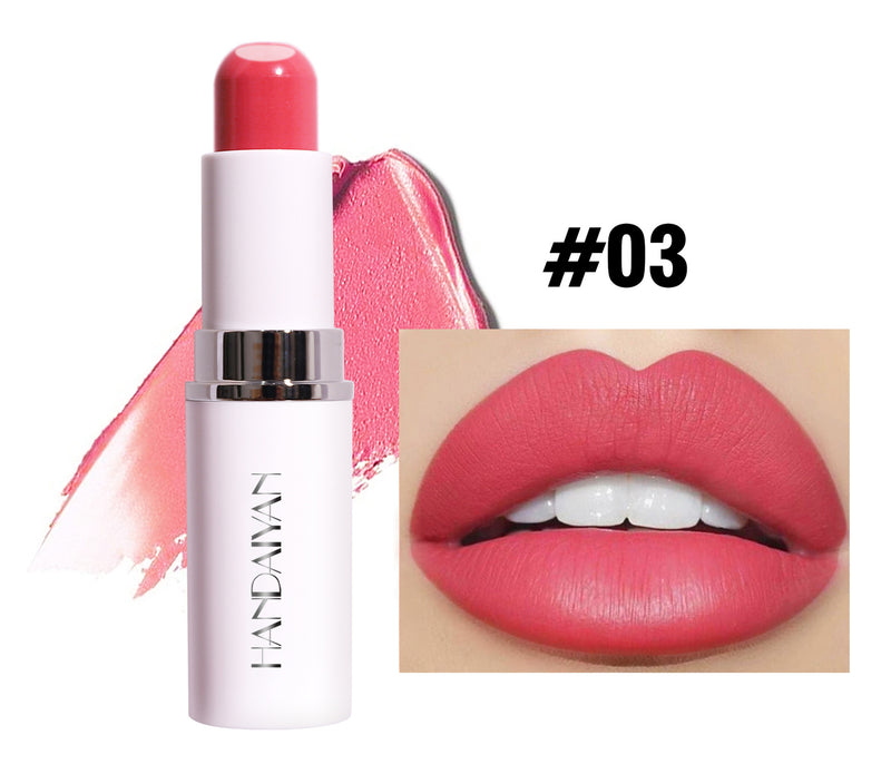 Lippenstift Lippenstift Zwei-in-eins-Sandwich Weiblich Matt Feuchtigkeitsspendend