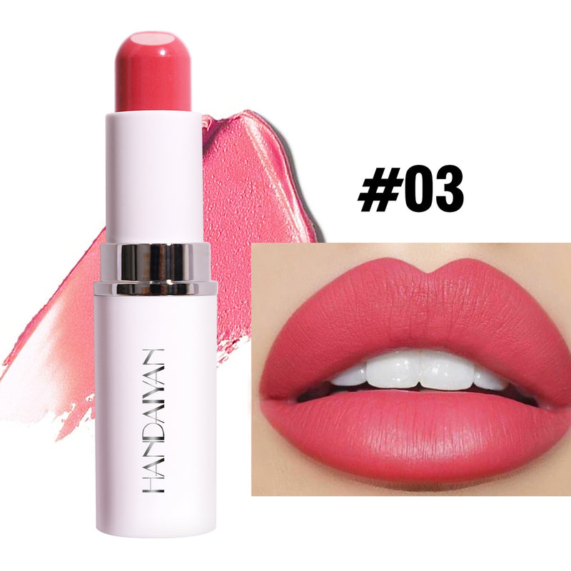 Lippenstift Lippenstift Zwei-in-eins-Sandwich Weiblich Matt Feuchtigkeitsspendend