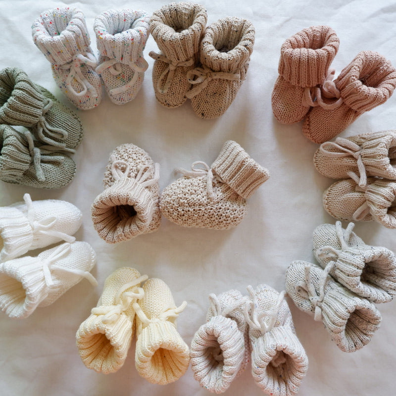 Cotton Newborn Foot Male And Female Baby Knitted Wool Handmade Socks Toddler Socks