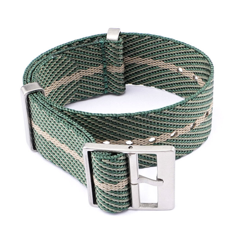 Uhrenarmband aus gewebtem Nylon-Canvas