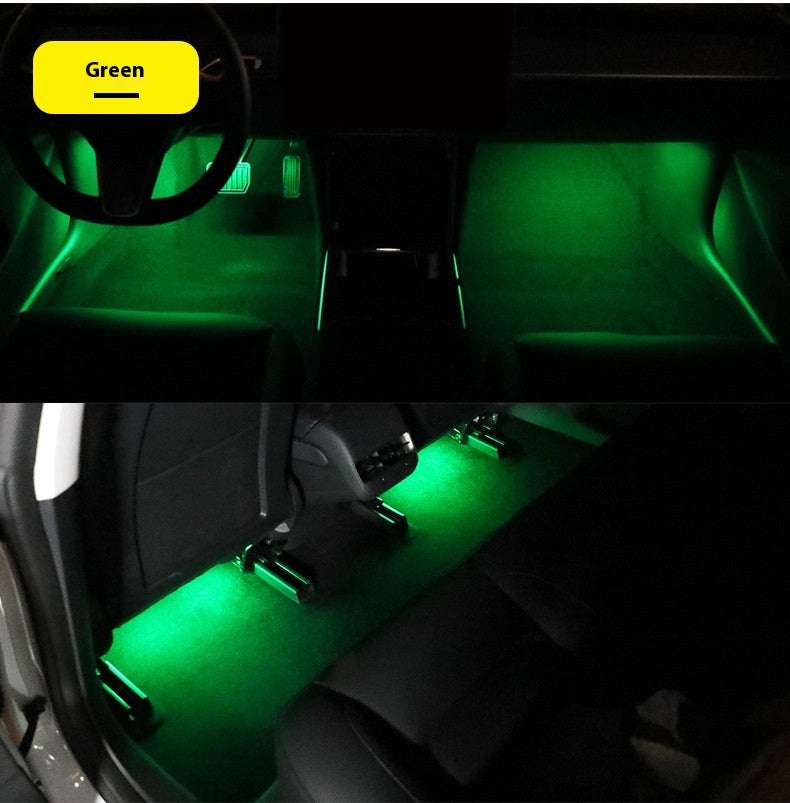 Car Atmosphere Light Car Interior Retrofitting Wireless Magnetic Led Atmosphere Light