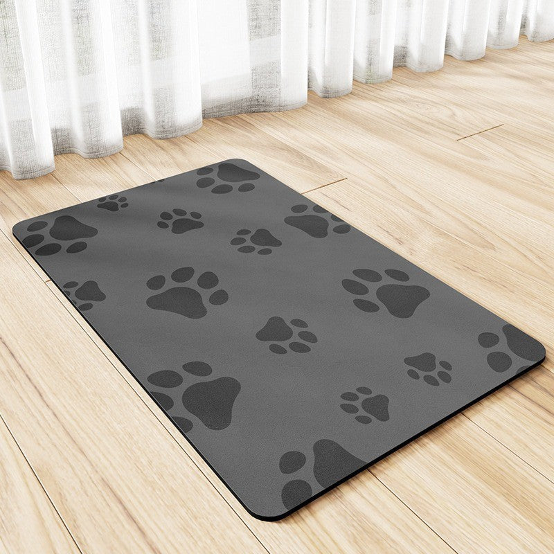Futtermatte für Hunde und Katzen, abwaschbare und wiederverwendbare Unterlage, saugfähige und schnell trocknende Trainingsmatte für Hunde