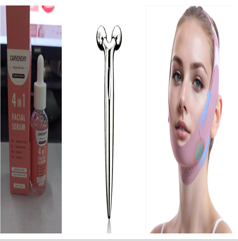 Sérum Facial Anti-Idade Antirrugas Branqueador para Cuidados de Pele