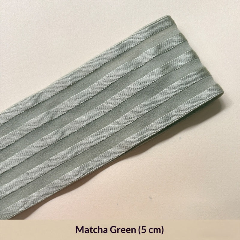 Buntes elastisches Seidenband glänzendes Gummiband Nähzubehör