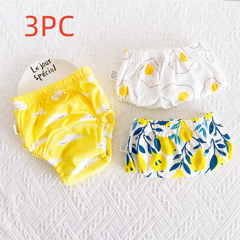 Baby's 6-layer Gauze Breathable Diaper Training Pants