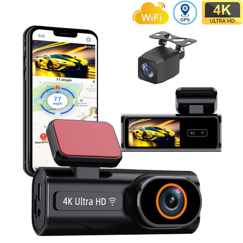Neuer WLAN-fähiger Auto-DVR mit 19,7-Zoll-Display für Mobilfunkverbindung