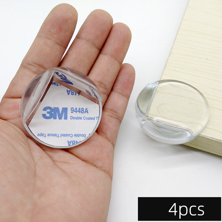 Protetor de Cantos de Mesa em Silicone para Segurança Infantil
