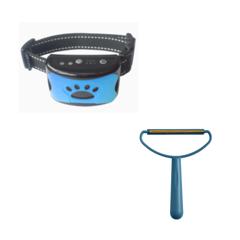 Hundetraining Halsband Wasserdicht Elektrisch Haustier Fernbedienung Wiederaufladbarer Hunde Trainer Bell Stopp Gerät Mit Schock Vibration Ton